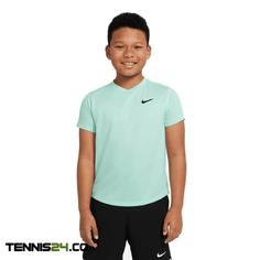 تی شرت تنیس بچگانه نایک NikeCourt Dri-FIT Victory- سبز