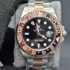 ساعت مچی مردانه رولکس مدل مشهور سابمارینر بدنه استیل Rolex Submariner GMT