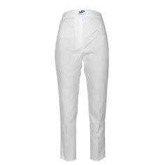 شلوار زنانه سفید کمرکش 