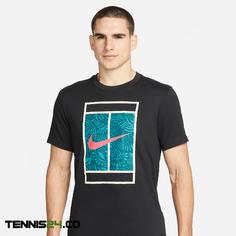 تیشرت تنیس مردانه نایک NikeCourt Dri-FIT- مشکی