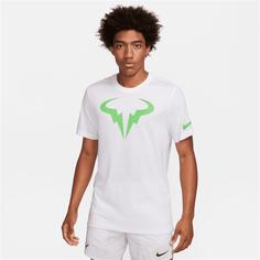 تی شرت تنیس مردانه نایک Rafa NikeCourt Dri-FIT– سفید