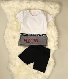 تیشرت شلوارک off white کد ۷۹۳