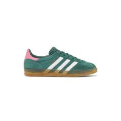 کفش آدیداس گزل سبز صورتی Adidas Gazelle Indoor Collegiate Green Pink