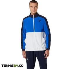 سویشرت تنیس مردانه اسیکس Asics Men Match Jacket- آبی/سفید