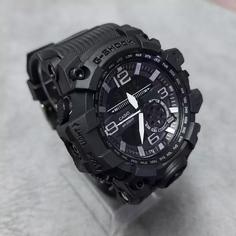 ساعت مچی مردانه جیشاک کاسیو Casio دوزمانه موتور ژاپن مشکی 