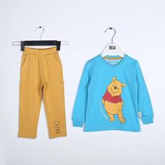 بلوز وشلوار طرح Pooh پسرانه (2 تا 6 سال) کد 624096