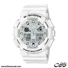 ساعت مچی مردانه کاسیو جی شاک مدل GA-100MW-7A