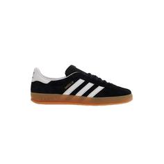 کفش آدیداس گزل مشکی سفید قهوه ای Adidas Gazelle Indoor Core Black White