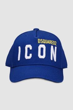 کلاه لبه دار دخترانه|پسرانه | DSquared2 DQ0270-D00I8 BLUE