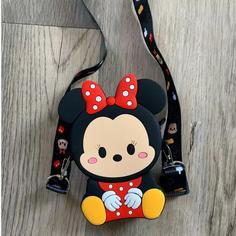 کیف سیلیکونی رودوشی بچه گانه سایز کوچک کد 1 طرح مینی موس دیزنی Minnie Mouse