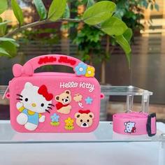 کیف سیلیکونی رودوشی بچه گانه سایز کوچک کد 1 طرح کیتی hello kitty