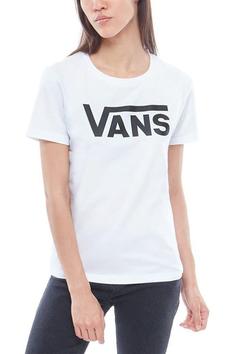 تیشرت اسپورت زنانه ونس Vans اورجینال VN0A3UP4WHT1