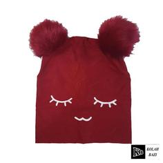 کلاه پارچه‌ای زمستانه بچه گانه مدل tbb73 Single textured baby hat tbb73