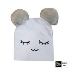 کلاه پارچه‌ای زمستانه بچه گانه مدل tbb76 Single textured baby hat tbb76