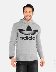 هودی بافت مردانه کلاه دار Adidas مدل 30799