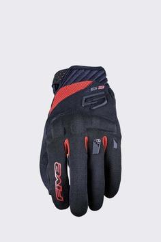 دستکش موتور سواری مردانه|زنانه RS3 EVO BLACK-RED