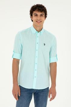 پیراهن مردانه یو اس پلو اورجینال سبز U.S. Polo Assn. 1007696