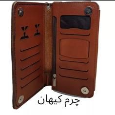 کیف دستی چرم طبیعی کد 51