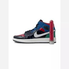 کفش اسپرت نایک جردن 1 چهار رنگ  nike jordan 1