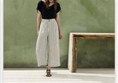 شلوار لینن (کنف) زنانه برند اسمارا کد ۳۲۵۷۲۴۳ ‏Womans linen pants