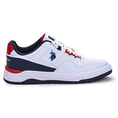 کفش اسپورت مردانه سفید برند u s polo assn 23YSPORPLO00021