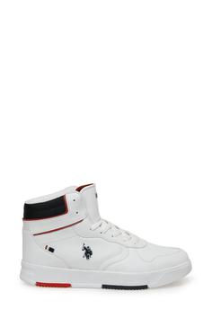 اسنیکر مردانه یو اس پلو اورجینال سفید U.S. Polo Assn. ANDREI HI 3PR