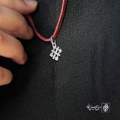 گردنبند طرح اسلیمی کد 1443  (استیل ضدحساسیت)