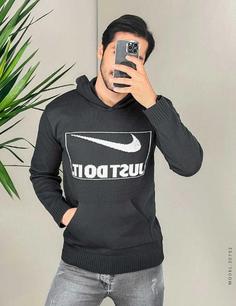 هودی بافت مردانه کلاه دار Nike مدل 30792