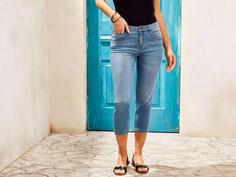 شلوار جین برمودا زنانه برند اسمارا کد ۳۴۹۳۷۱ ‏Womens jeans capri