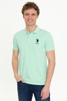 تیشرت یقه پلو مردانه یو اس پلو اورجینال سبز U.S. Polo Assn. G081SZ011.000.1372832