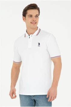 تیشرت مردانه یو اس پلو اورجینال سفید U.S. Polo Assn. G081SZ011.000.1847792.VR046