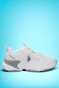 اسنیکر زنانه یو اس پلو اورجینال سفید U.S. Polo Assn. GLSN-307