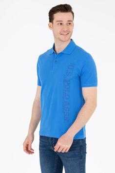 تیشرت یقه پلو مردانه یو اس پلو اورجینال آبی سرمه ای U.S. Polo Assn. G081SZ011.000.1590192