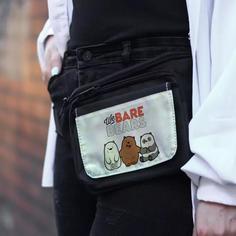 کیف کمری طرح انیمیشن خرس های بچول کله فندقی We Bare Bears