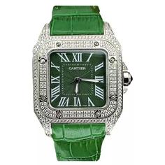 ساعت مچی کارتیر Cartier Santos Diamonds 1259Q