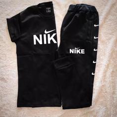 ست تیشرت شلوار NIKE مدل 3141  مشکی