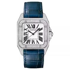 ساعت مچی کارتیر مدل Cartier Santos Diamonds 1321Q