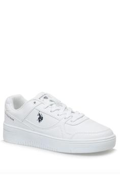 اسنیکر مردانه یو اس پلو اورجینال سفید U.S. Polo Assn. TYUSP-LEE