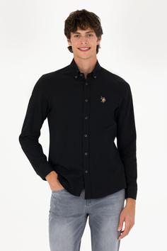 پیراهن مردانه یو اس پلو اورجینال مشکی U.S. Polo Assn. 50271292