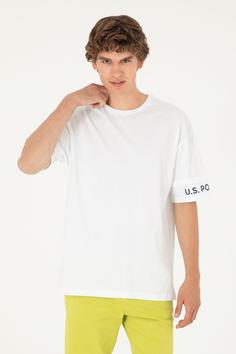 تیشرت مردانه یو اس پلو اورجینال سفید U.S. Polo Assn. 1049275