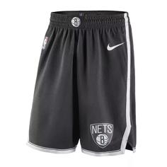 شلوارک اسپرت مردانه نایکی مدل Nike NBA Brooklyn Nets Icon Edition Swingman shorts AJ5584-010