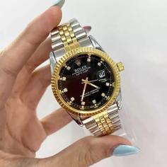 ساعت رولکس مردانه طرح دیت جاست ROLEX DATE JUST نقره ای