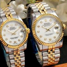 ساعت ست زنانه مردانه رولکس Rolex اصل موتور ژاپن