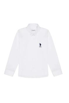 پیراهن پسرانه – دخترانه یو اس پلو اورجینال سفید U.S. Polo Assn. 5026-VR013