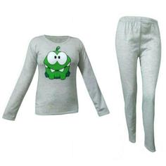 ست تی شرت و شلوار زنانه مدل om nom44