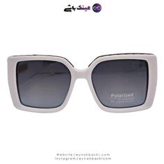 عینک آفتابی زنانه گوچی مدل UV400-7633 پلاریزه سفید