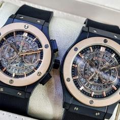 ست ساعت مچی مردانه و زنانه برند هابلوت HUBLOT 