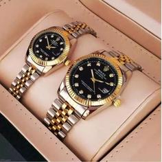 ساعت ست عقربه ای  رولکس Rolex صفحه مشکی عمده و تک