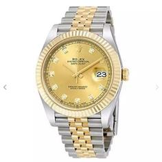 ساعت زنانه رولکس Rolex صفحه طلایی