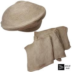 شال و کلاه بافت مدل shk132 Textured scarf and hat shk132